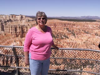 Jan at Bryce Canyon