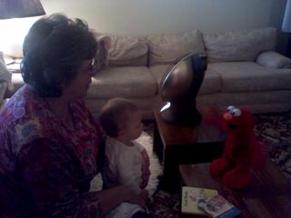 Awed by Elmo