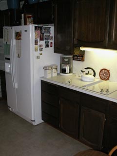 Refrigerator & Cooktop